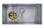 Franke 36-Inch Professional 2.0 Workcenter Kitchen Sink in Stainless Steel