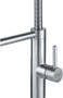 Franke Pescara Semi-Pro Faucet in Stainless Steel