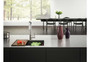 Franke Peak Workcenter 32-Inch Kitchen Sink in Matte Black