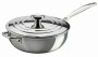 Le Creuset 3.5 Qt. Stainless Steel Saucier Pan With Lid