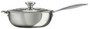 Le Creuset 3.5 Qt. Stainless Steel Saucier Pan With Lid