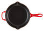 Le Creuset Signature 10.25 Cerise Enameled Cast Iron Skillet