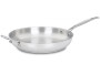 Cuisinart Chefs Classic 12 Stainless Steel Skillet With Helper Handle