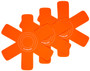 Le Creuset Flame Cookware Protectors Set of 3