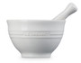 Le Creuset White Mortar  Pestle
