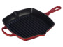 Le Creuset Signature 11.75 Cerise Square Skillet Grill