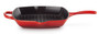 Le Creuset Signature 11.75 Cerise Square Skillet Grill