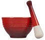Le Creuset Cerise Mortar  Pestle