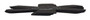 Le Creuset Black Cookware Protectors Set of 3