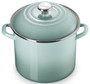 Le Creuset 10 Qt. Classic Round Stockpot in Sea Salt