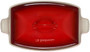 Le Creuset Heritage 4.5 Qt. Deep Covered Rectangular Baker In Cerise