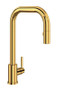 Rohl Perrin  Rowe Holborn English Gold U-Spout Pull-Down Faucet