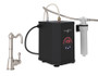 Rohl Acqui Satin Nickel Column Spout Hot Water Dispenser w Tank  Filter Kit