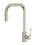 Rohl Perrin  Rowe Armstrong Polished Nickel U-Spout Pull-Down Faucet