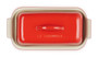 Le Creuset Heritage Cerise Butter Dish