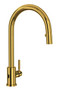 Rohl Perrin  Rowe Holborn Pull-Down Touchless Kitchen Faucet in Unlacquered Brass