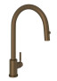 Rohl Perrin  Rowe Holborn English Bronze C-Spout Pull-Down Faucet