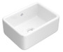Rohl 28 Shaws Original Lancaster Farmhouse Apron Fireclay White Single Bowl Sink