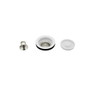 Rohl Polished Nickel Strainer Baskets With Remote Pop-Up
