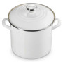 Le Creuset 8 Qt. Classic Round Stockpot in White