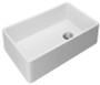 Rohl 36 White Allia Fireclay Single Bowl Kitchen Sink