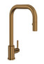 Rohl Perrin  Rowe Holborn English Bronze U-Spout Pull-Down Faucet