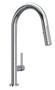 Rohl Tenerife Polished Chrome C-Spout Pull-Down Faucet