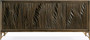 Hooker Furniture Home Entertainment Melange Mountgomery Four Door Credenza