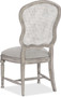 Hooker Furniture Dining Room Boheme Gaston Metal Back Side Chair