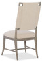 Hooker Furniture Affinity Greige Oak Sling Upholstered Side Dining Chair