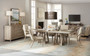 Hooker Furniture Dining Room Affinity 78 Rectangle Pedestal Dining Table