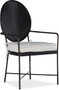 Hooker Furniture Dining Room Ciao Bella Metal Arm Chair