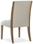 Hooker Furniture Chapman Side Chair in Samantha Taupe Fabric