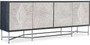 Hooker Furniture Commerce and Market Credenza in Natural Black Wood