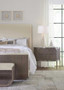 Hooker Furniture Modern Mood Nightstand with Two Drawers in Dark Wood Finish