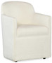 Hooker Furniture Commerce and Market Izabela Upholstered Arm Chair in Chateau Linen Fabric Finish
