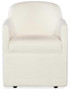 Hooker Furniture Commerce and Market Izabela Upholstered Arm Chair in Chateau Linen Fabric Finish
