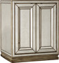 Hooker Furniture Bedroom Sanctuary Two-Door Mirrored Nightstand