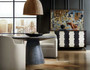 Hooker Furniture Madison Round Dining Table in Black Wood