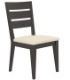Canadel Gourmet Dining Chair 9223 in Ebony Washed 6K Sunbrella