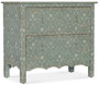 Hooker Furniture Americana Two-Drawer Accent Chest in Antique Green