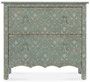 Hooker Furniture Americana Two-Drawer Accent Chest in Antique Green