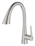 GROHE Zedra SuperSteel Infinity Pull-Down Kitchen Faucet