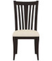 Canadel Core Dining Chair 0351 in Ebony Washed 6K Sunbrella