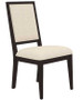 Canadel Core Dining Chair 312 in Ebony Washed 6K Sunbrella