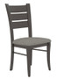 Canadel Core Dining Chair in Daveys Grey TN Fabric (2)