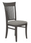 Canadel Core Dining Chair in Daveys Grey TN Fabric (4)