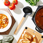 Epicurean Gourmet Series Utensils Natural Black Ladle
