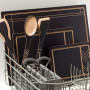 Epicurean Frank Lloyd Wright 9.75 x 6.88 Inch Cut  Serve Board