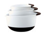 OXO Good Grips 3-Piece Mixing Bowl Set in White